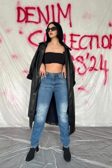 Mavi Lazer Kesim Jeans Pantolon resmi